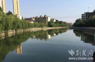 歷時兩年的潛江市園林城區(qū)水系連通工程已完工，并順利通水